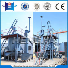 Environmental one stage hot coal gasifier gasification for lime kiln